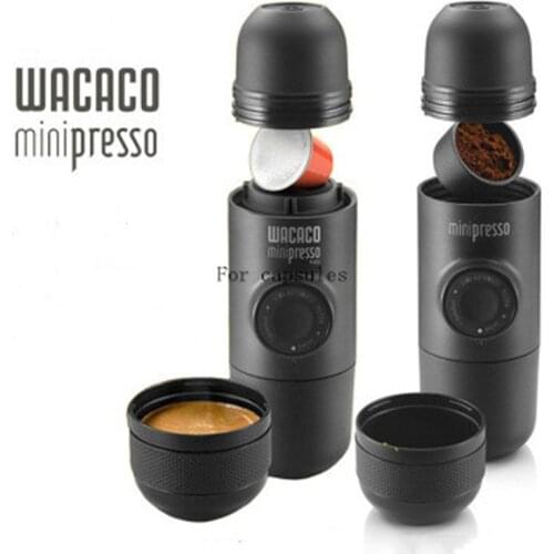 Mini Hand Pressure Portable Capsules Coffee Machine Cooking Cup Manual Bar Italian Espresso Maker Extraction Pot