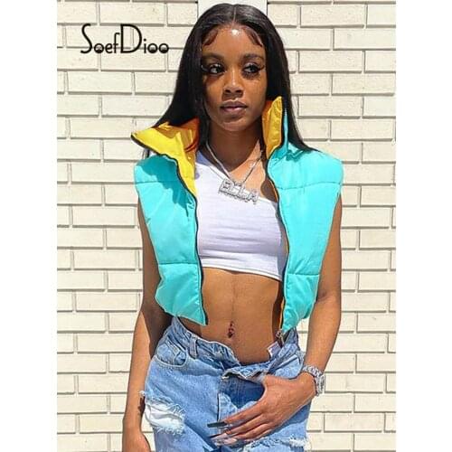 Soefdioo Women's Autumn Vests