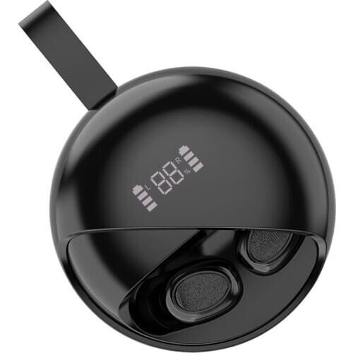 Sports TWS Bluetooth 5.0 Wireless 360 Degree Rotating In-Ear Earbuds Earphones