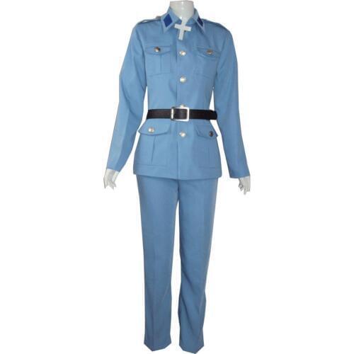 2018 Axis Powers Hetalia APH Finland Tino Vainaminen Anime Custom Made Army Uniform Cosplay Costume