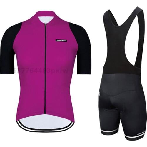 2021 Etxeondo New Women Pro Bicycle Team Short Sleeve Maillot Ciclismo Cycling Jersey Summer breathable Cycling Clothing Sets