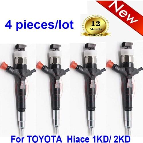 ORLTL 23670-30050 12F54006 95000-5880 095000-5881 23670-390950 23670-39096 For TOYOTA Hiace 1/ 2KD 4pc /lot