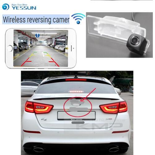 YESSUN car wireless rearview camera For KIA Optima K5 for KIA K5 2010~2015 CCD HD car backup License Plate camera