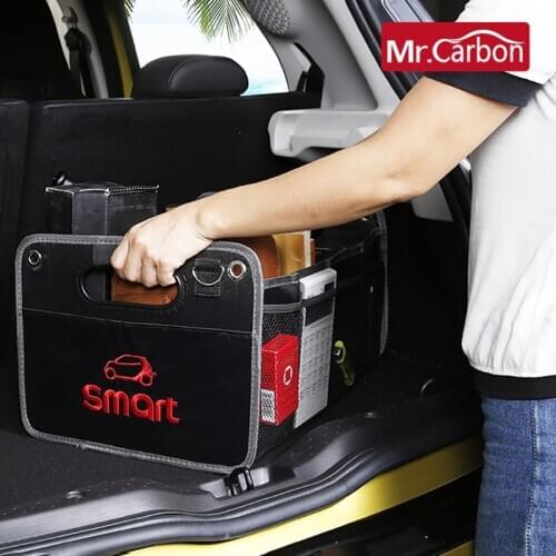 Car waterproof Storage Box Bag Oxford Cloth Organizer For Smart 453 451 450 Fortwo Forfour Car Trunk sort out Accessories