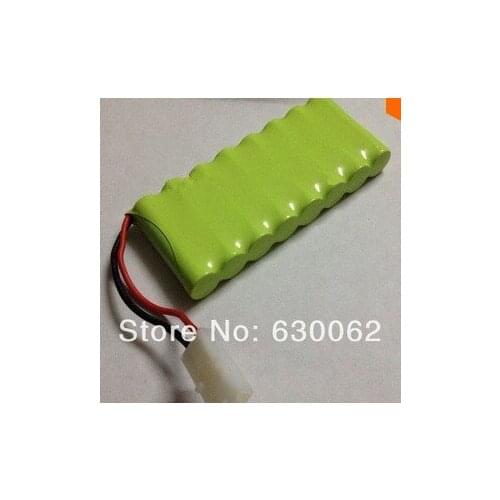 Free ship 9.6V AA Ni-mh 1800mAh battery Pack Rechargeable batteries