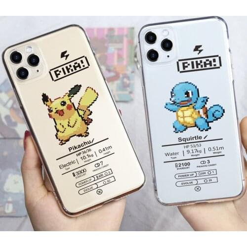 Pikachu Pokemon Phone Case for Redmi K30s Xiaomi 10 11 10Pro Mi 10 Extreme 10T Lite 10TPro POCO-X3-NFC TPU Silicone Soft Cases