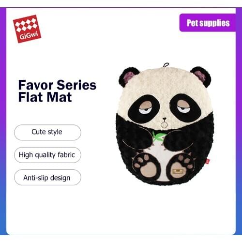 Gigwi Pet Supplies Pet mat Pet Love Series Cartoon Cat Cushion Washable High quality cotton fabric Anti-slip design Pad For Cat