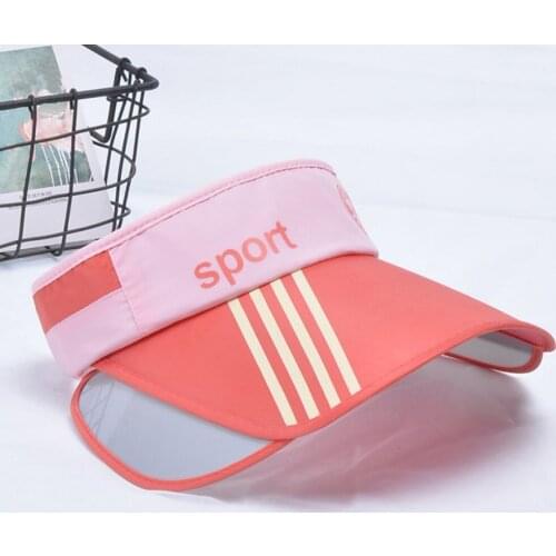 Sport Printed Women Summer Cap Outdoor Visor Protection Hat Sun Hats Beach Sunscreen Caps шляпа женская летняя Dropshipping