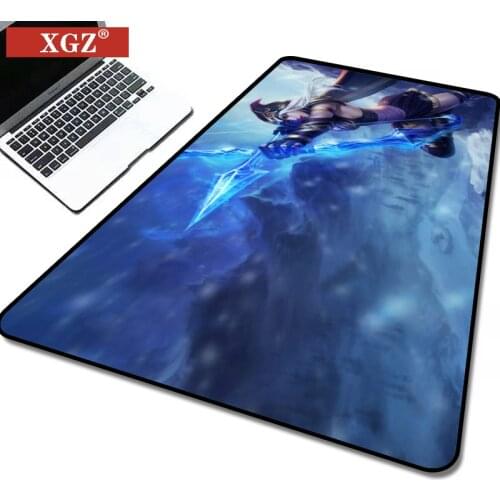 XGZ Anime Mouse Pad Gamer Peripheral Csgo Accessories Desktop Computer Laptop Mouse Pad Large 400x900mm 300x800mm Non-slip