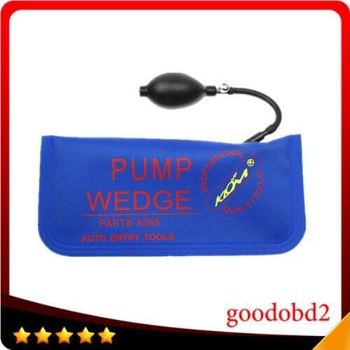 Hot Sale KLOM Inflatable Pump Wedge Locksmith Tools Auto Air Wedge Lock Pick Open Car Door Lock Blue Big Size 28*12CM