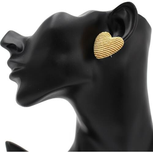 2018 New Elegant Love Heart Round Tassel Long Earrings For Women Temperament Geometric Jewelry Ladies Girls party