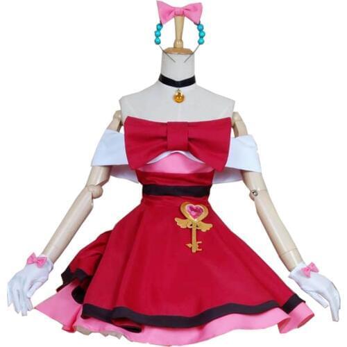 2018 New Style Ash Ketchum Pocket Monster Cosplay Costume Serena Dress