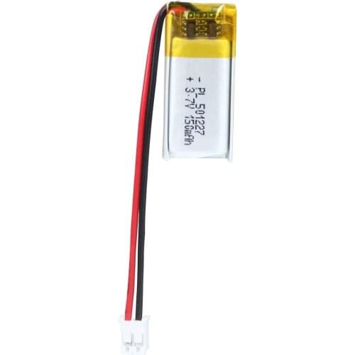 Mejuew 3.7V 150mAh 402025 Rechargeable Lipo Battery with JST Connector