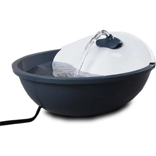 Drinker For Cat Fresh Water Dog Fountain Auto Pet Water Feeder Drinking Container Cat Water Fountain Dish with 2 Nozzles Waterer