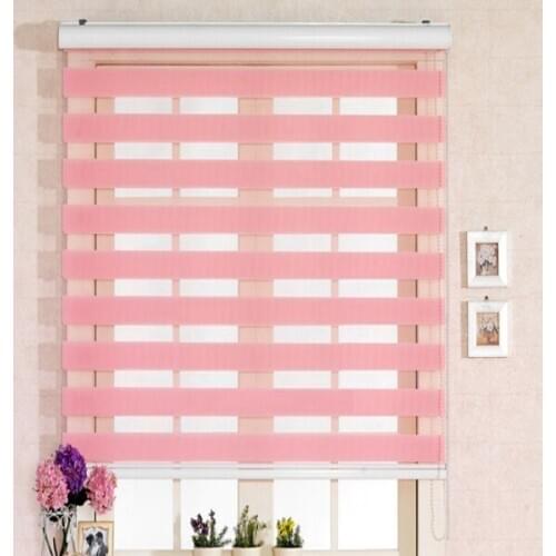 Popular zebra blinds/double-layer roller blinds/zebra print curtains/home decoration