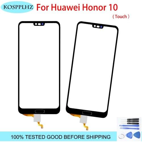 New For Huawei Honor 10 Touch Panel Touch Screen Digitizer Sensor Replacement For Huawei Honor 10 Phone Repair Parts +Tools