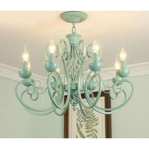 Vintage European Chandelier Light Retro Suspension Restaurant LED Pendant Lamp Fixture LED Suspension PA0428