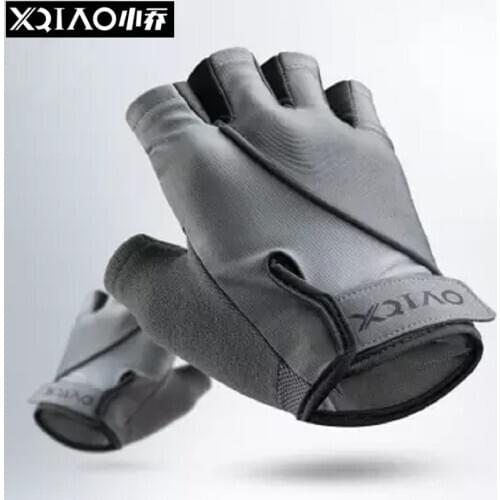 Youpin XQIAO 1Pair Half Finger Fitness Lightweight Gloves Gym Breathable dry Non-slip Sports Exercise Weightlifting Training
