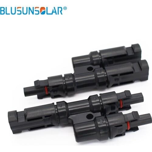2 Pair Branch Connectors Solar Connectors Y connector MMF+FFM