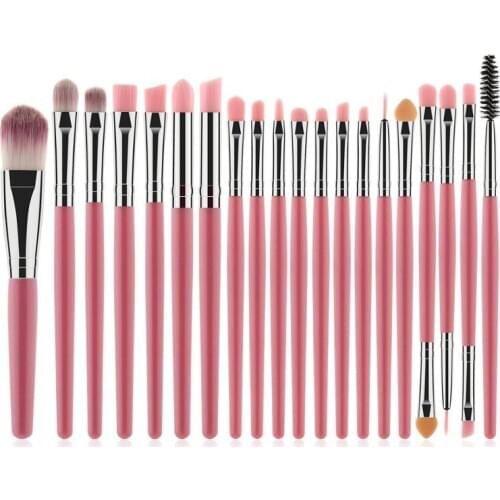 20pcs White Pink/ Gold Makeup Brush Makeup Tools Eyeshadow Brush Foundation Brush Blush & Makeup Brush Makeup Tools