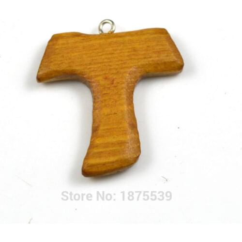2016 fashion light color Chinese pine wood Tau cross
