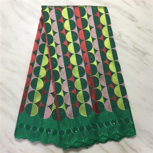 2021 High Quality Stone Water Soluble Embroidery African Cord French Guipure Swiss Cotton Lace Fabric For Dress 5y/Lot P12735