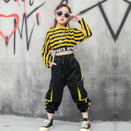 2021 Children Clothing Spring Autumn Stripe T-shirts + Pants Girls Sets Fashion Teen Clothes For Girls 8 10 12 13 14 16Years