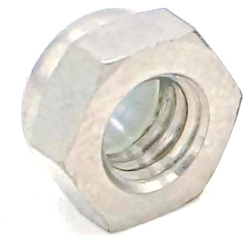 4 PCS M5 0.8mm Pitch GR5 Titanium Alloy Nylon Self Locking Nut For Bicycle