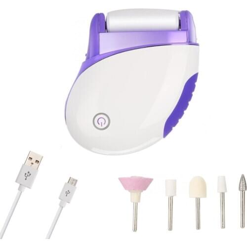 Electric Pedicure Tools Foot Exfoliator File Dead Skin Cuticles Remover Scrubber Pedicure Device