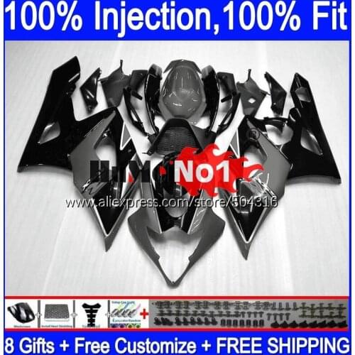 Injection For SUZUKI GSX R1000 GSXR-1000 2005 2006 21MC.102 GSX-R1000 GSXR 1000 1000CC 05 K5 GSXR1000 05 06 Grey black Fairing
