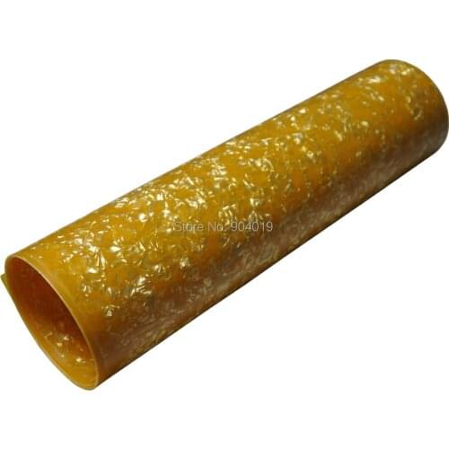 Gauge 0.71mm Pearl Orange Celluloid Sheet 300x700mm for Pickguard Custom Inlays Guitar Pick Luthier
