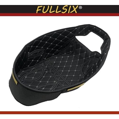 Motorcycle For Aprilia SRMAX250 SRMAX300 srmax Storage Box Leather Rear Trunk Cargo Liner Protector Accessories PU Leather
