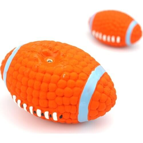Squeak Ball Pet Dog Toys Bite Resistant Rubber Interactive Chew Balls For Puppy Small Large Dogs Clean Teeth Pets Toys dresspet