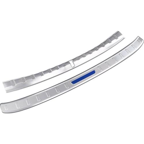 Stainless Steel Chrome Tailgate Trunk Lid Bumper Plate Cover Trim Fit For BMW 3 Series G20 2019 2020 Accessories
