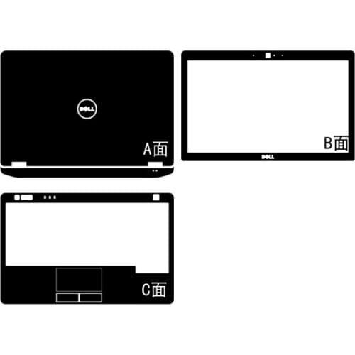 Laptop Carbon Skin Sticker Cover For DELL Latitude E6420 E6430 E6330 E6320 E6230 E6220 E6500 E4300 Precision M4600 M4700 M4800