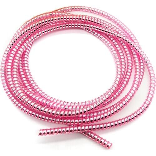 New 1.5M USB Charging Data Line Cable Protector Wire Cord Protection Wrap Cable Winder Organizer For iPhone For Xiaomi