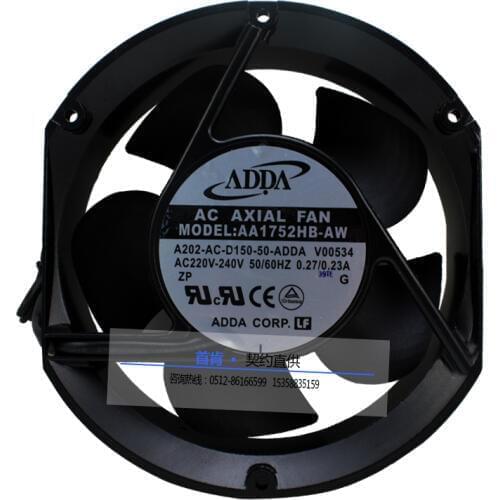 NEW ADDA AA1752HB-AW 220V 0.27A 17251 Axial AXIAL FAN cooling fan