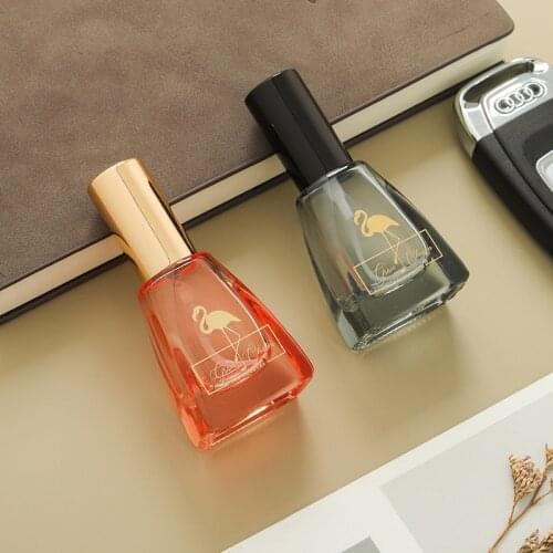 New 10ML Triangle Semi-transparen Color Glass Perfume Bottle 100PCS/LOT