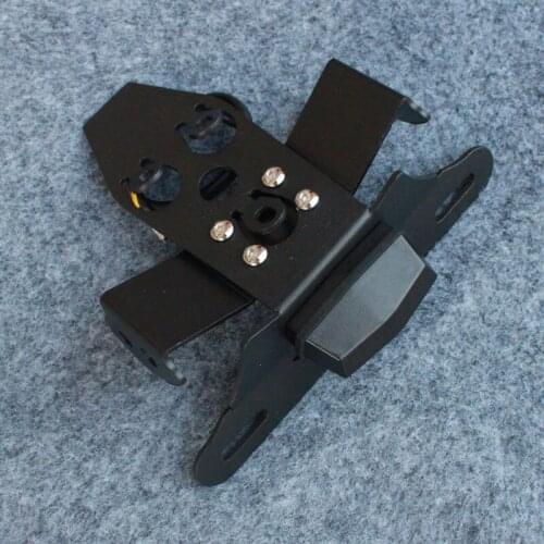 Suitable for Honda CBR1000RR 2008-2016 modified CNC license plate frame short tail license plate frame with LED lights