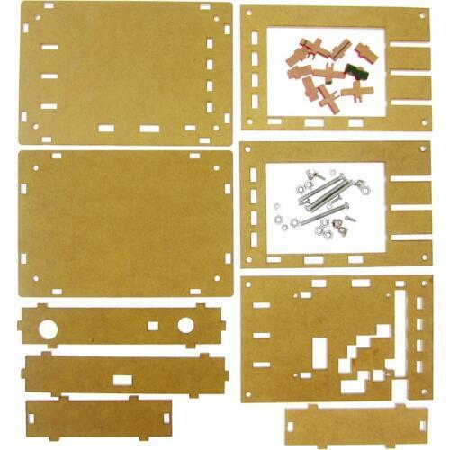 1 Set Clear Acrylic Case box shell for DSO138 2.4" TFT Digital Oscilloscope Transparent Color (not include Oscilloscope)