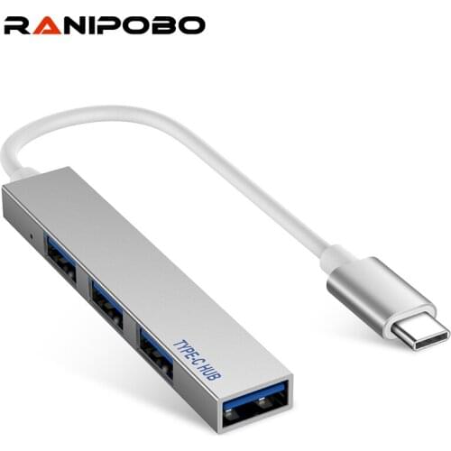 Type-C To 2.0 USB C HUB Splitter Converter OTG Adapter Cable Fast Transfer Hub For Samsung Huawei MacBook Laptop Tablet Computer