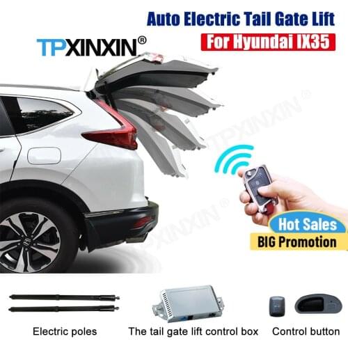 Easy To Install Smart Auto Electric Tail Gate Lift For Hyundai IX35 2015 With Stereo Screen Wireless Remote Recorder Control Set