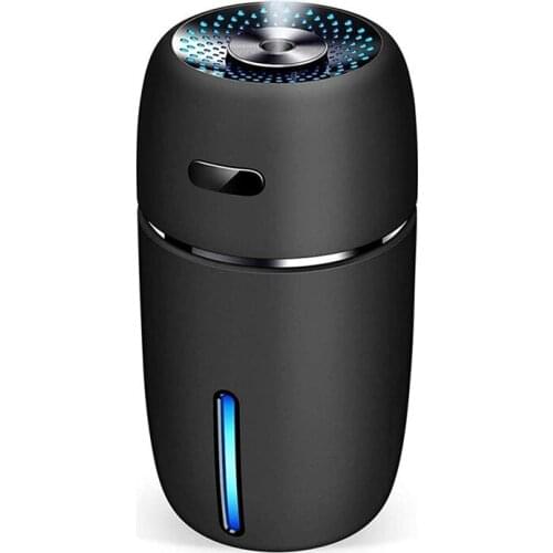 USB Car 200 Milliliter Mini Portable Humidifiers Air Purifier With 7 Colors LED Night Light For Car Office Room Bedroom Etc