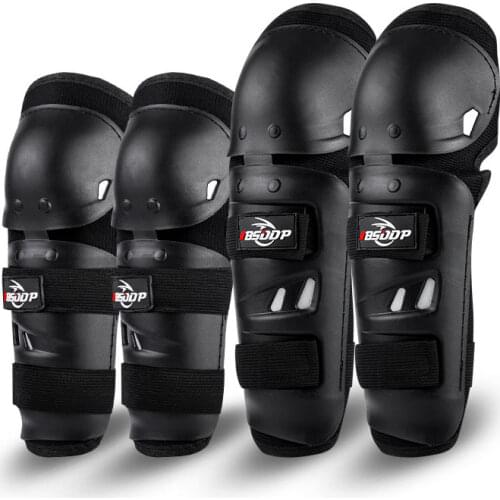 4pcs Motorcycle Kneepad Elbow Protector Motorcycle Gears Racing Riding Cycling Protective Gears Elbow Protection Sport Ware 1001