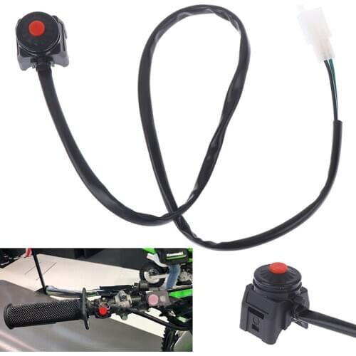 22mm Handlebar Ignition Switches Motorcycle Universal Push Button 12V ATV Off Road Motocross Dirt Bike Controller