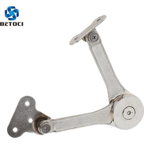 Betoci Hydraulic Randomly Stop Hinges kitchen cabinet door adjustable matte hinge furniture lifting flip plate support hardware