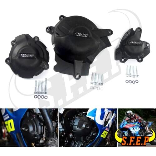Motorcycle Engine Case Guard Protector Cover GB Racing For Suzuki GSX-R1000 GSXR1000 L7-L9 2017-2018-2019