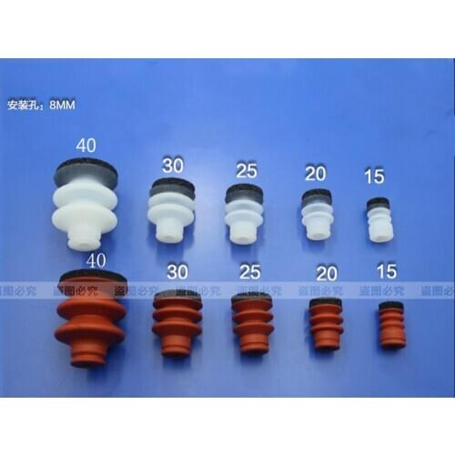 Black sponge vacuum sucker rough surface manipulator vacuum suction nozzle silicone stent