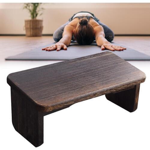 Yoga Stool Wooden Bench Healthy Upright Posture Forming Bench Suitable For Tea Ceremonies Yoga Meditation Indoor Activities