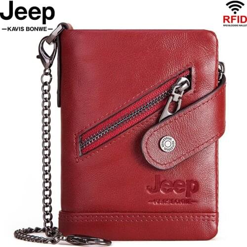 2021 New Fashion Rfid Cow Leather Womens Wallet Female Wallets Ladies Mini Coin Purse Quality Portomonee Pocket Vallet Girls